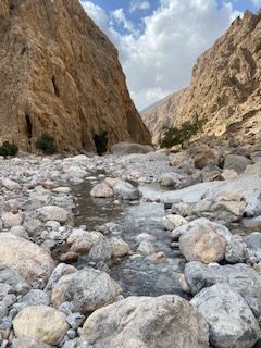 Wadi stream Musandam