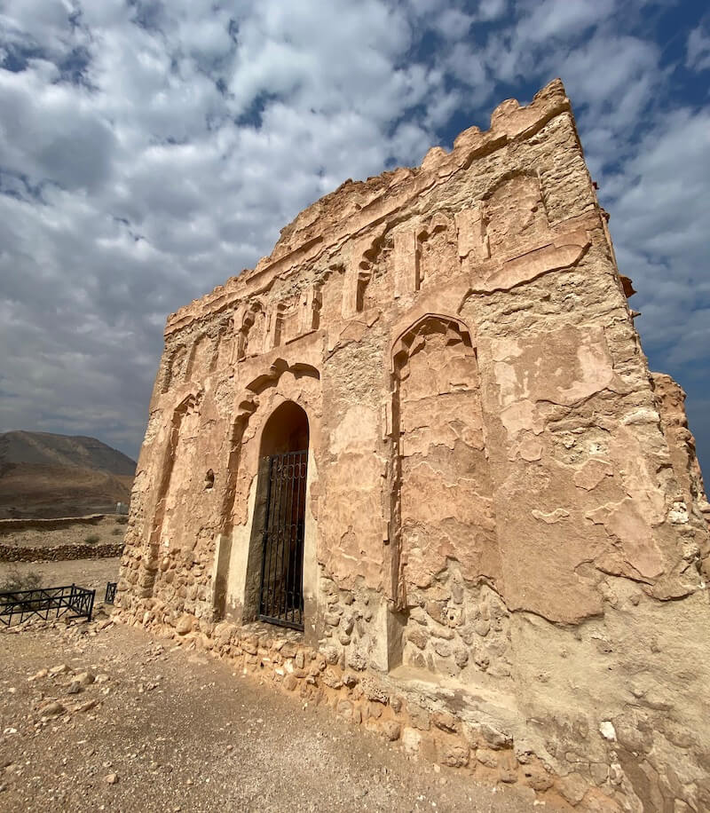 Mausoleum Bibi Maryam ancient city of qalhat Oman UNESCO Heritage site