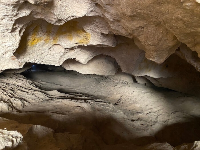 cave at wadi bani khalid oman