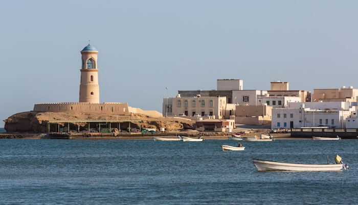 Ajyah lighthouse sur oman